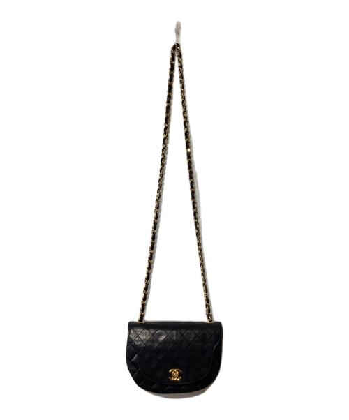 CHANEL（シャネル）CHANEL (シャネル) チェーンショルダーバッグ ブラックの古着・服飾アイテム