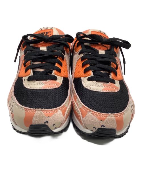 NIKE（ナイキ）NIKE (ナイキ) AIR MAX90 オレンジ×ブラック サイズ:26.5の古着・服飾アイテム