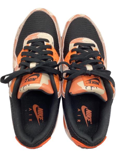 NIKE（ナイキ）NIKE (ナイキ) AIR MAX90 オレンジ×ブラック サイズ:26.5の古着・服飾アイテム