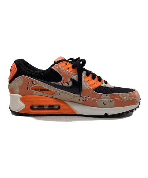NIKE（ナイキ）NIKE (ナイキ) AIR MAX90 オレンジ×ブラック サイズ:26.5の古着・服飾アイテム