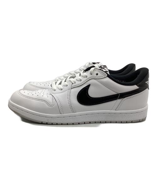 NIKE（ナイキ）NIKE (ナイキ) AIR JORDAN1 ホワイト×ブラック サイズ:27の古着・服飾アイテム