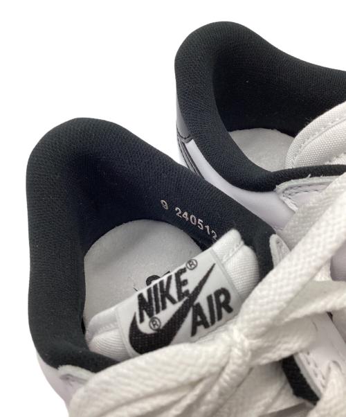 NIKE（ナイキ）NIKE (ナイキ) AIR JORDAN1 ホワイト×ブラック サイズ:27の古着・服飾アイテム