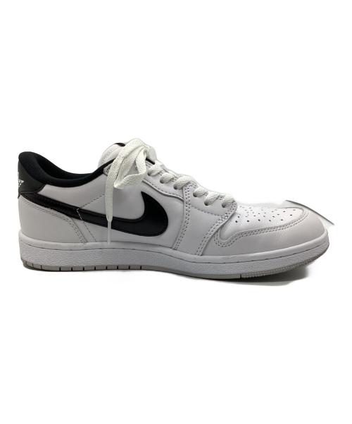 NIKE（ナイキ）NIKE (ナイキ) AIR JORDAN1 ホワイト×ブラック サイズ:27の古着・服飾アイテム