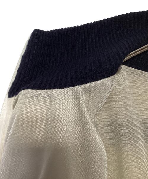 PEARLY GATES（パーリーゲイツ）PEARLY GATES (パーリーゲイツ) ニットジャケット アイボリー×ブラック サイズ:4の古着・服飾アイテム