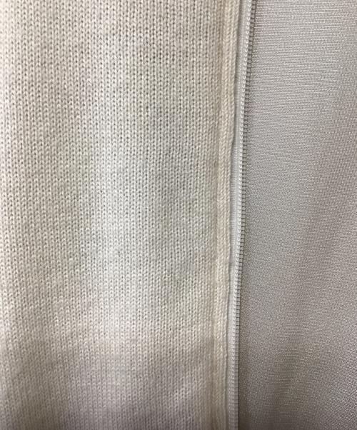 PEARLY GATES（パーリーゲイツ）PEARLY GATES (パーリーゲイツ) ニットジャケット アイボリー×ブラック サイズ:4の古着・服飾アイテム