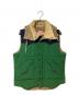 SUGAR CANE（シュガーケーン）の古着「中綿ベスト」｜ネイビー×グリーン