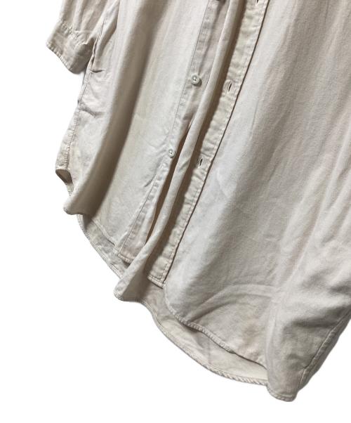 DANTON（ダントン）DANTON (ダントン) チュニック ベージュ サイズ:36の古着・服飾アイテム