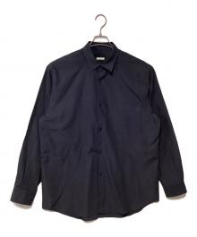 COMOLI（コモリ）の古着「長袖シャツ」｜ネイビー
