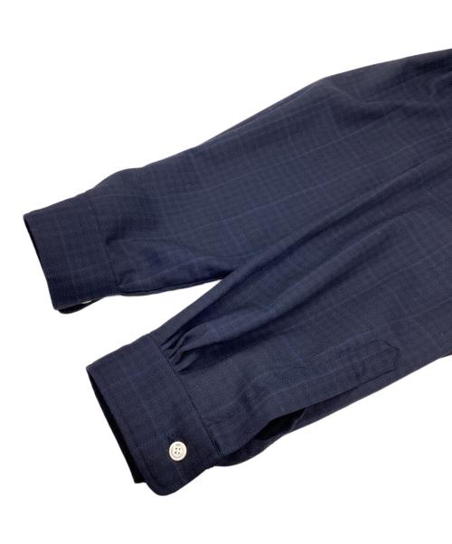 SUBTLE（サートル）SUBTLE (サートル) 長袖シャツ ネイビー×ブルー サイズ:03の古着・服飾アイテム