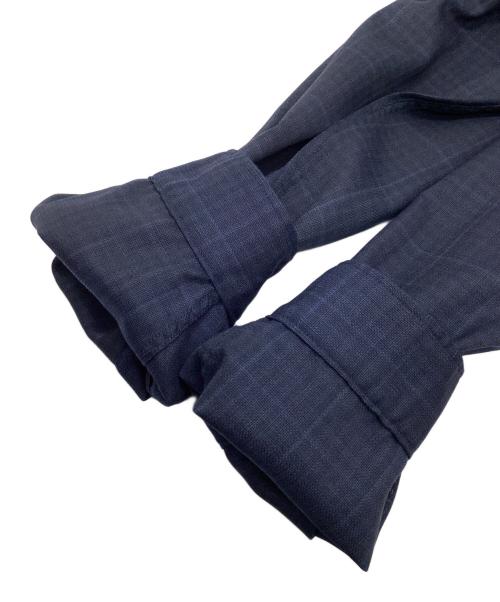 SUBTLE（サートル）SUBTLE (サートル) 長袖シャツ ネイビー×ブルー サイズ:03の古着・服飾アイテム