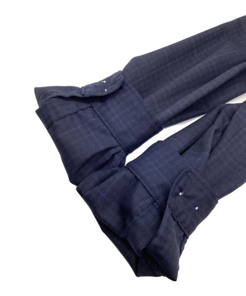 SUBTLE（サートル）SUBTLE (サートル) 長袖シャツ ネイビー×ブルー サイズ:03の古着・服飾アイテム