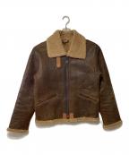 FEDELESS MILITARYフェドレスミリタリー）の古着「フライトジャケット」｜ブラウン