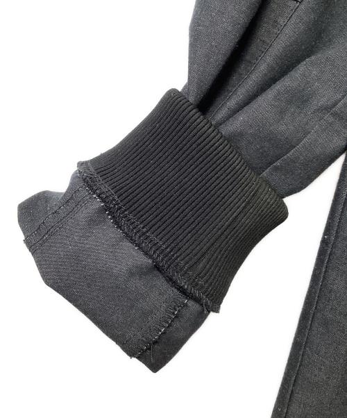 NIKE（ナイキ）NIKE (ナイキ) ウーブンボンバージャケット グレー×ブラック サイズ:Lの古着・服飾アイテム