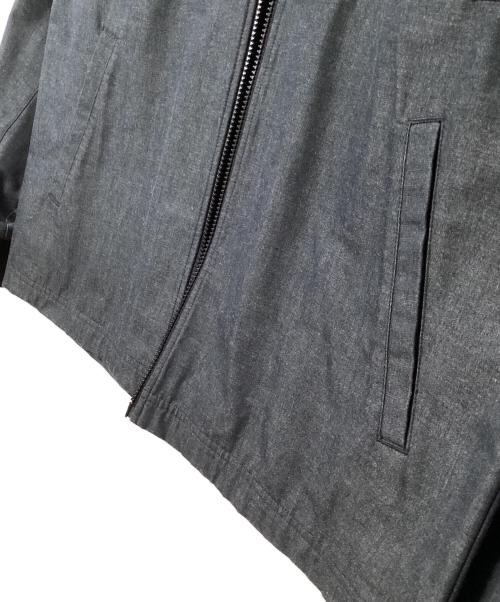 NIKE（ナイキ）NIKE (ナイキ) ウーブンボンバージャケット グレー×ブラック サイズ:Lの古着・服飾アイテム