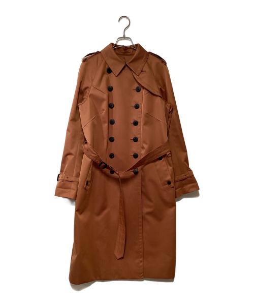 Aquascutum（アクアスキュータム）Aquascutum (アクアスキュータム) トレンチコート ブラウン サイズ:記載なしの古着・服飾アイテム