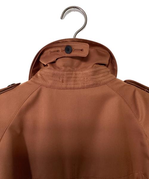 Aquascutum（アクアスキュータム）Aquascutum (アクアスキュータム) トレンチコート ブラウン サイズ:記載なしの古着・服飾アイテム