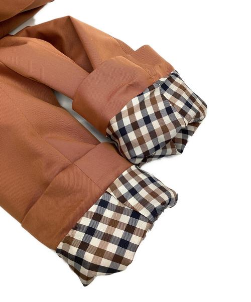 Aquascutum（アクアスキュータム）Aquascutum (アクアスキュータム) トレンチコート ブラウン サイズ:記載なしの古着・服飾アイテム