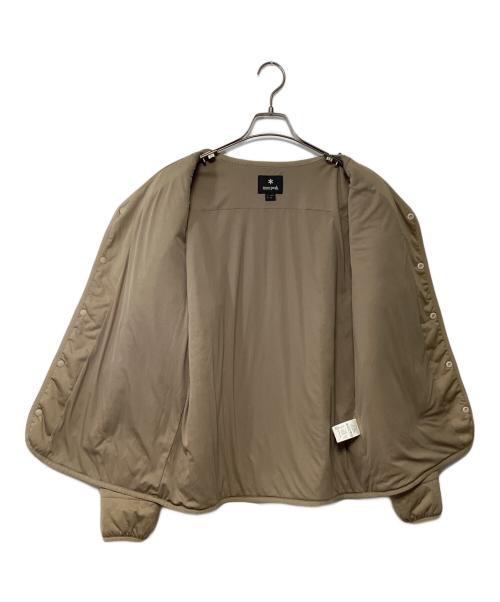 Snow peak（スノーピーク）Snow peak (スノーピーク) 中綿ジャケット ベージュ サイズ:JAPAN Lの古着・服飾アイテム