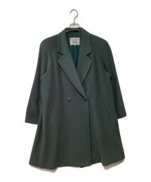 Burberry's（バーバリー）の古着「ダブルチェスターコート」｜グリーン