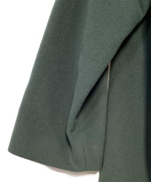 Burberry's（バーバリー）Burberry's (バーバリーズ) ダブルチェスターコート グリーン サイズ:7ARの古着・服飾アイテム