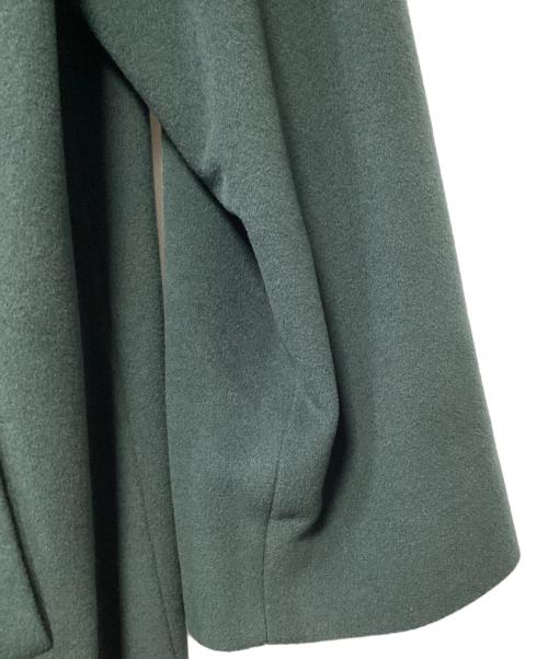 Burberry's（バーバリー）Burberry's (バーバリーズ) ダブルチェスターコート グリーン サイズ:7ARの古着・服飾アイテム