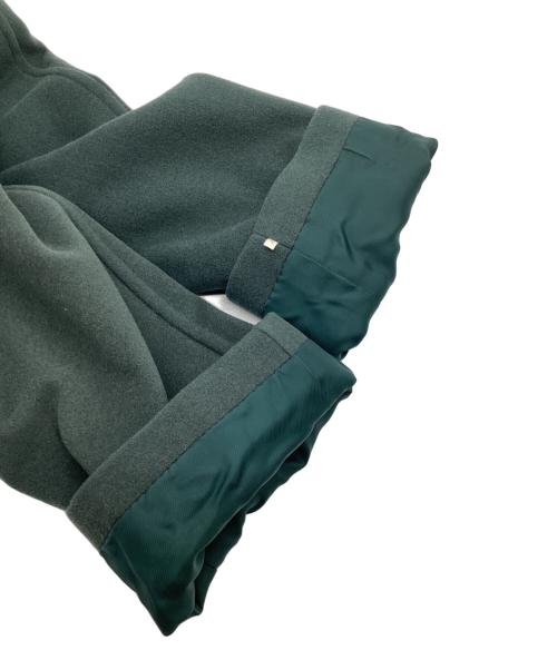 Burberry's（バーバリー）Burberry's (バーバリーズ) ダブルチェスターコート グリーン サイズ:7ARの古着・服飾アイテム