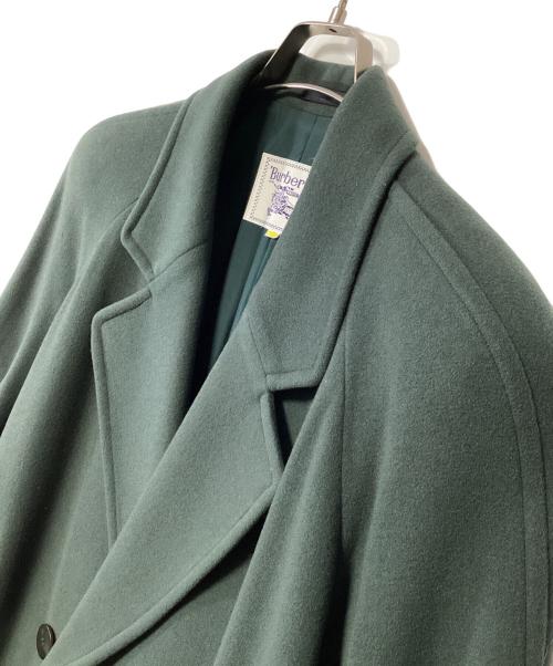 Burberry's（バーバリー）Burberry's (バーバリーズ) ダブルチェスターコート グリーン サイズ:7ARの古着・服飾アイテム