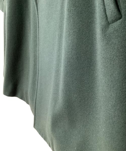 Burberry's（バーバリー）Burberry's (バーバリーズ) ダブルチェスターコート グリーン サイズ:7ARの古着・服飾アイテム