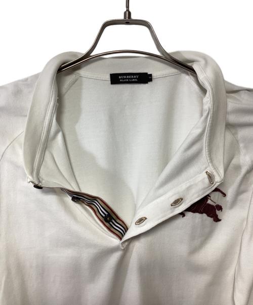 BURBERRY BLACK LABEL（バーバリーブラックレーベル）BURBERRY BLACK LABEL (バーバリーブラックレーベル) ロングスリーブカットソー ホワイト サイズ:2の古着・服飾アイテム