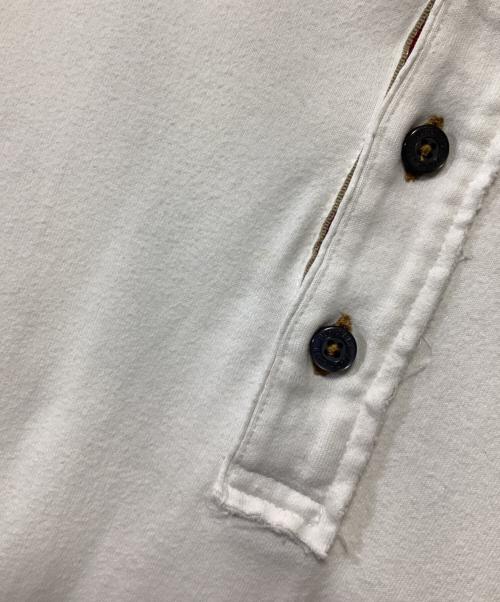 BURBERRY BLACK LABEL（バーバリーブラックレーベル）BURBERRY BLACK LABEL (バーバリーブラックレーベル) ロングスリーブカットソー ホワイト サイズ:2の古着・服飾アイテム