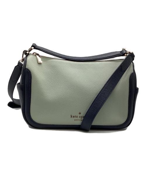 Kate Spade（ケイトスペード）Kate Spade (ケイトスペード) ショルダーバッグ ネイビー×ブルーの古着・服飾アイテム