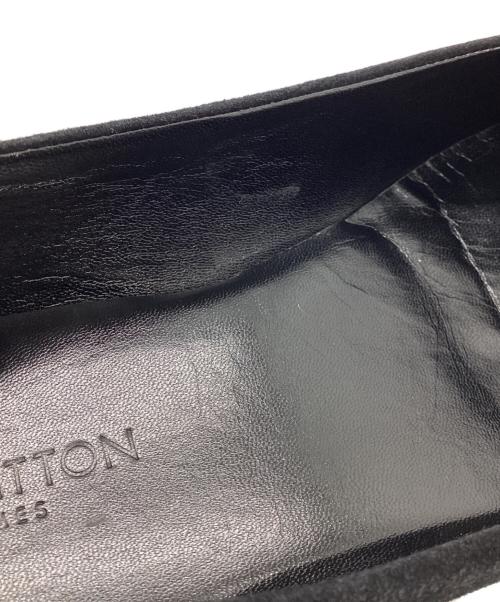 LOUIS VUITTON（ルイ ヴィトン）LOUIS VUITTON (ルイ ヴィトン) フラットパンプス ブラック サイズ:37の古着・服飾アイテム