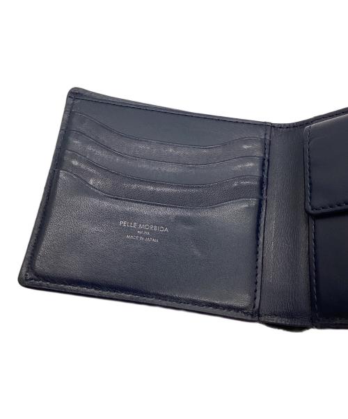 PELLE MORBIDA（ペッレモルビダ）PELLE MORBIDA (ペッレモルビダ) 2つ折り財布 ブラックの古着・服飾アイテム