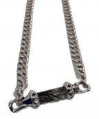 AWNLオールウィニードイズラブ）の古着「黒ルチルクォーツネックレス」｜シルバー