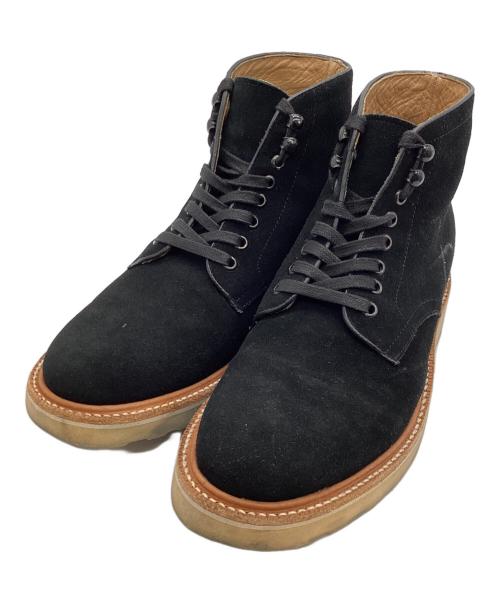 Caminando（カミナンド）Caminando (カミナンド) スウェードブーツ ブラック サイズ:8の古着・服飾アイテム