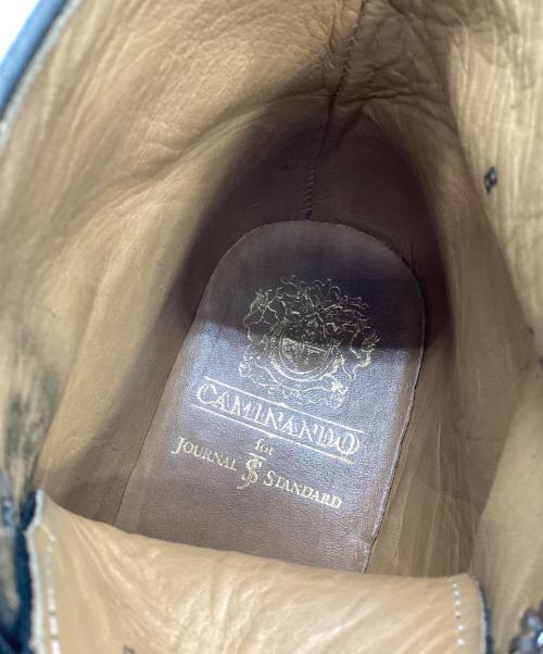 Caminando（カミナンド）Caminando (カミナンド) スウェードブーツ ブラック サイズ:8の古着・服飾アイテム