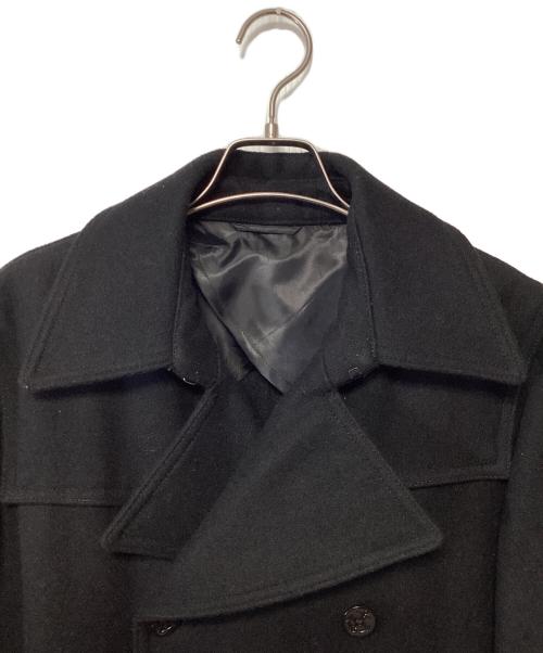 TEIJIN（テイジン）TEIJIN (テイジン) Pコート ブラック サイズ:Lの古着・服飾アイテム