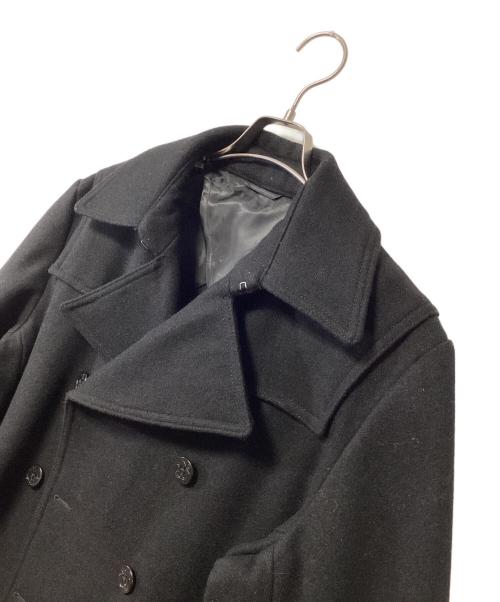 TEIJIN（テイジン）TEIJIN (テイジン) Pコート ブラック サイズ:Lの古着・服飾アイテム