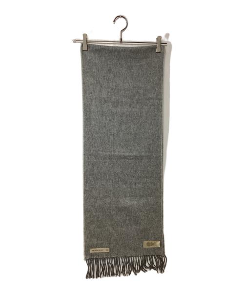 BURBERRY（バーバリー）BURBERRY (バーバリー) マフラー グレーの古着・服飾アイテム