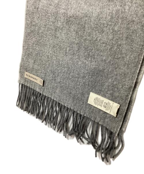 BURBERRY（バーバリー）BURBERRY (バーバリー) マフラー グレーの古着・服飾アイテム
