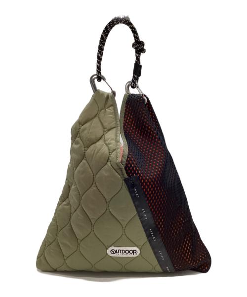 OUTDOOR PRODUCTS（アウトドア プロダクツ）OUTDOOR PRODUCTS (アウトドア プロダクツ) Risley (リズレー) トライアングルメッシュバッグ サイズ:Mの古着・服飾アイテム