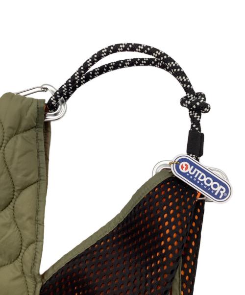 OUTDOOR PRODUCTS（アウトドア プロダクツ）OUTDOOR PRODUCTS (アウトドア プロダクツ) Risley (リズレー) トライアングルメッシュバッグ サイズ:Mの古着・服飾アイテム