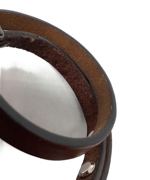 DIESEL（ディーゼル）DIESEL (ディーゼル) ブレスレット ブラウン×ブラックの古着・服飾アイテム