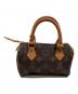LOUIS VUITTON (ルイ ヴィトン) ミニスピーディ ブラウン：85000円