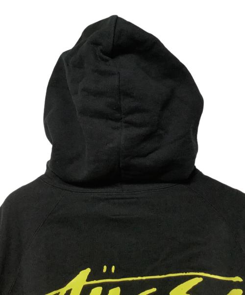 stussy（ステューシー）stussy (ステューシー) プルオーバーパーカー ブラック サイズ:SIZE Mの古着・服飾アイテム