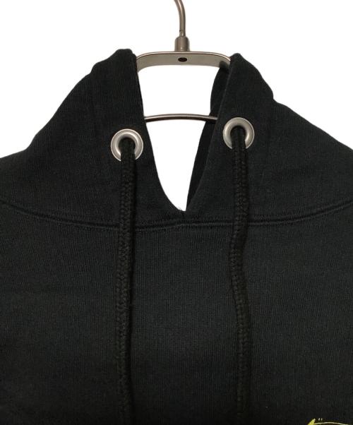 stussy（ステューシー）stussy (ステューシー) プルオーバーパーカー ブラック サイズ:SIZE Mの古着・服飾アイテム