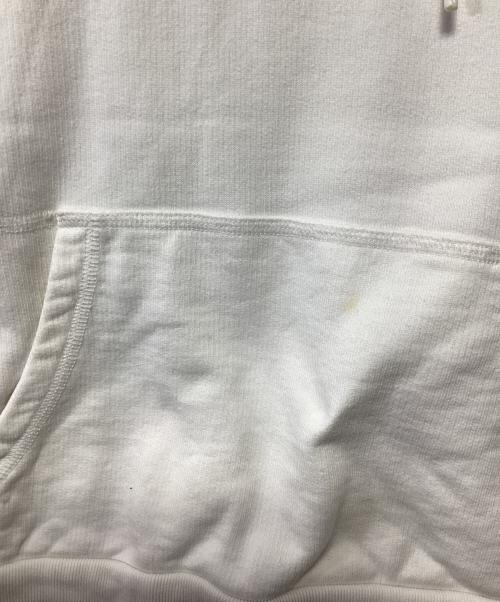 stussy（ステューシー）stussy (ステューシー) プルオーバーパーカー ホワイト サイズ:SIZE Mの古着・服飾アイテム