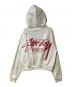 中古・古着 stussy (ステューシー) プルオーバーパーカー ホワイト サイズ:SIZE M：10000円