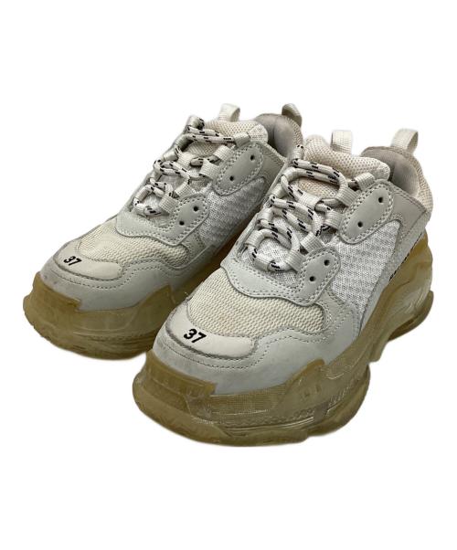 BALENCIAGA（バレンシアガ）BALENCIAGA (バレンシアガ) ダッドスニーカー ホワイト サイズ:24.5の古着・服飾アイテム