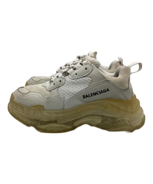 BALENCIAGA（バレンシアガ）BALENCIAGA (バレンシアガ) ダッドスニーカー ホワイト サイズ:24.5の古着・服飾アイテム